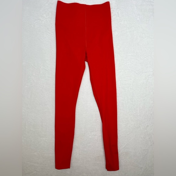 Savage X Fenty Rihanna Hotline High-Waist Legging Sz S Engine Red/Black Workout - Picture 5 of 11